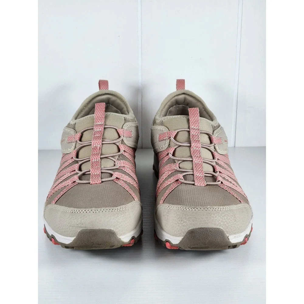 Skechers Seager Hiker Slip On Trail Shoes Womens 9 Taupe Pink 158049S Sneaker